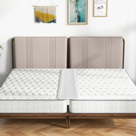 9"/12" Wide Bed Bridge Twin to King Converter Kit with Strap-9 inches