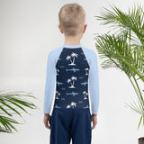 Aiden's Corner Kids Rash Guard Shark 1
