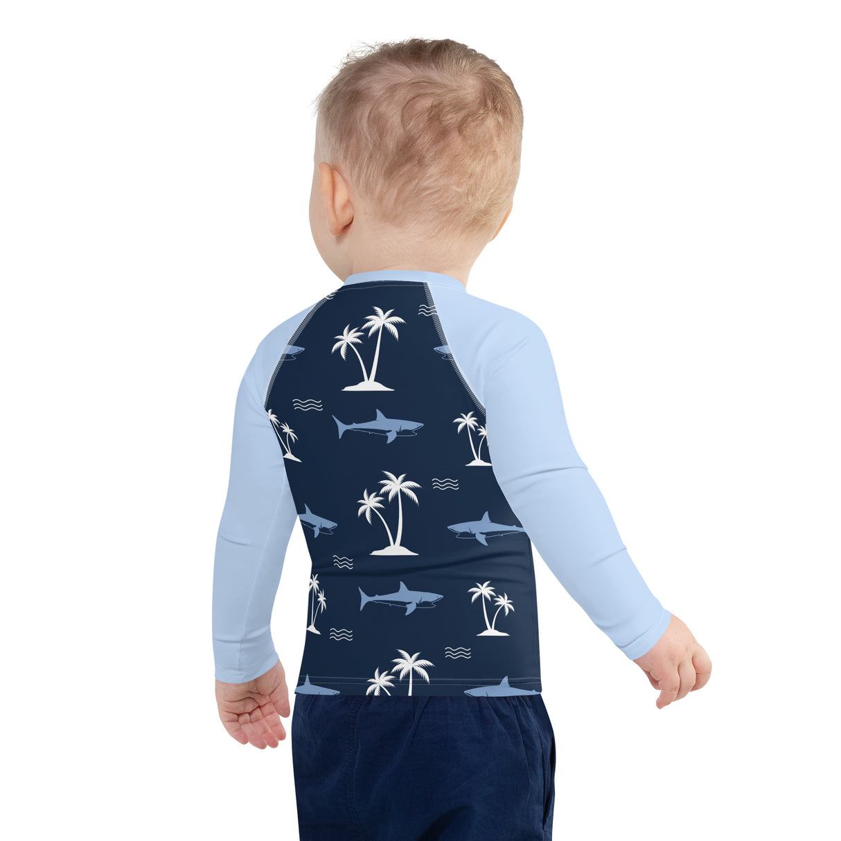 Aiden's Corner Kids Rash Guard Shark 1