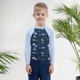 Aiden's Corner Kids Rash Guard Shark 1