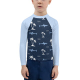 Aiden's Corner Kids Rash Guard Shark 1